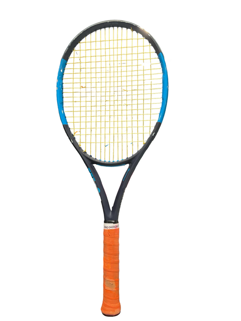 Vist Large View of Product Image Which is Used Wilson ULTRA 100 V2.0 Adult Tennis Racquet Navy Blue Unknown