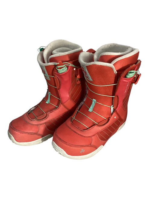 Vist Large View of Product Image Which is Used K2 SCENE Womens Snowboard Boots Pink Senior 10