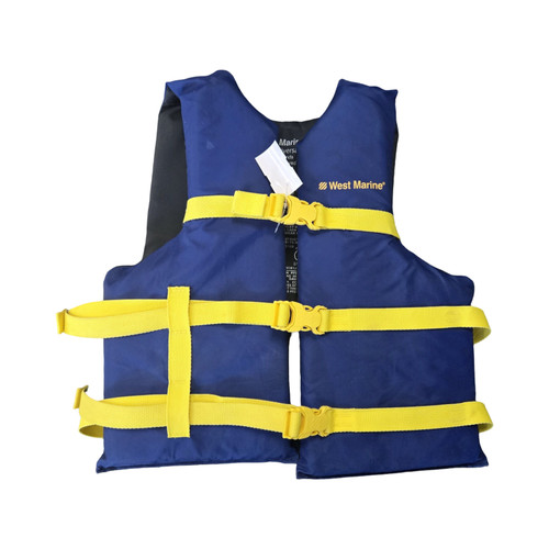 Vist Large View of Product Image Which is Used ADULT UNIVERSAL Adult PFD Navy Blue S/M