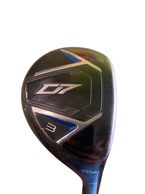 Vist Large View of Product Image Which is Used Wilson D7 Mens RH 3 Hybrid