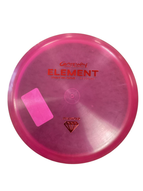 Vist Large View of Product Image Which is Used Gateway ELEMENT Disc Golf Mid Range Pink