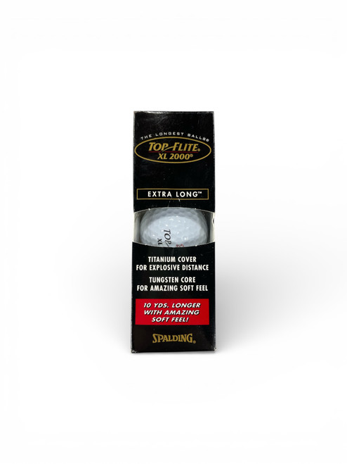 Vist Large View of Product Image Which is Used Top Flite XL 2000 EXTRA LONG 3 Ball - Golf Ball Sleeve