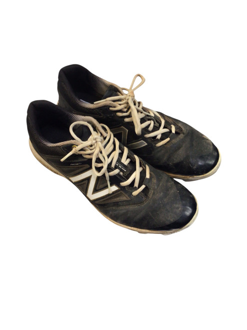Vist Large View of Product Image Which is Used New Balance FL404BS BB/SB Cleats Black Senior 11