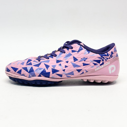 Vist Large View of Product Image Which is Used DREAM PAIRS Soccer Turf Shoes Pink Junior 03