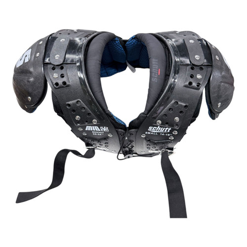 Vist Large View of Product Image Which is Used Schutt MID FLEX 4.0 FB Shoulder Pads Black SM