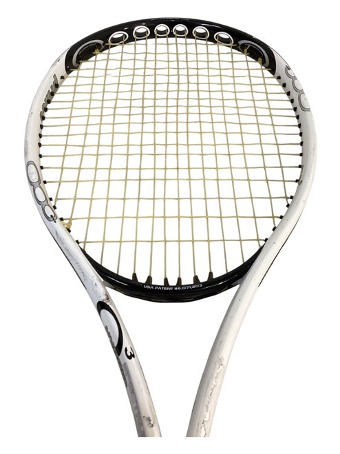 Vist Large View of Product Image Which is Used Prince HYBRID Adult Tennis Racquet White Unknown