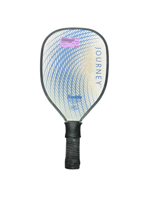 Vist Large View of Product Image Which is Used Franklin JOURNEY Pickleball Racquet White