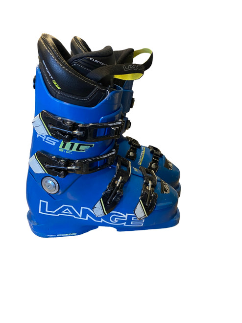 Vist Large View of Product Image Which is Used Lange RS110 Mens DH Ski Boot Royal Blue 230 MP - J05 - W06