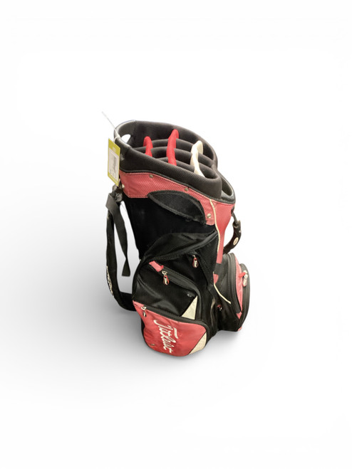 Vist Large View of Product Image Which is Used Titleist CART 15 BAG Mens Cart Bag Red