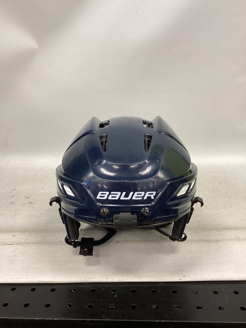 Vist Large View of Product Image Which is Used Bauer COACH HELMET Hockey Helmet Only Navy Blue SM