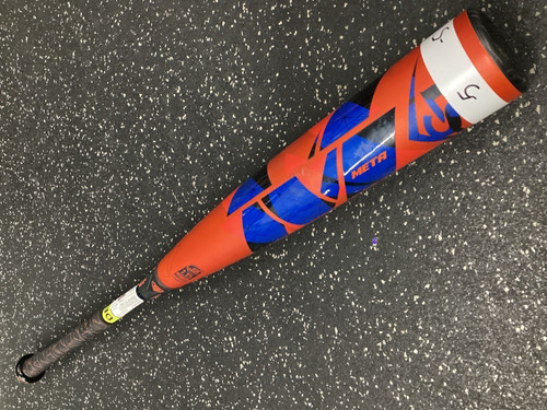 Vist Large View of Product Image Which is Used Louisville Slugger META ORANGE BB/SB USSSA 2 3/4 Bat 31"