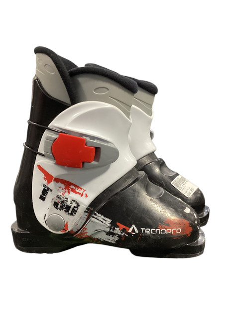 Vist Large View of Product Image Which is Used Tecno Pro T30 Boys DH Ski Boot Black 195 MP - Y13