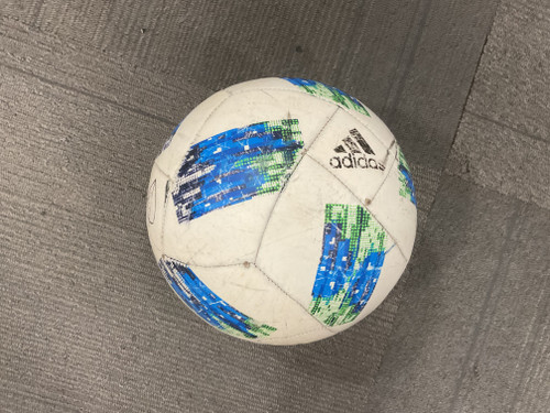 Vist Large View of Product Image Which is Used Adidas NATIVO All Size Soccer Ball White 5