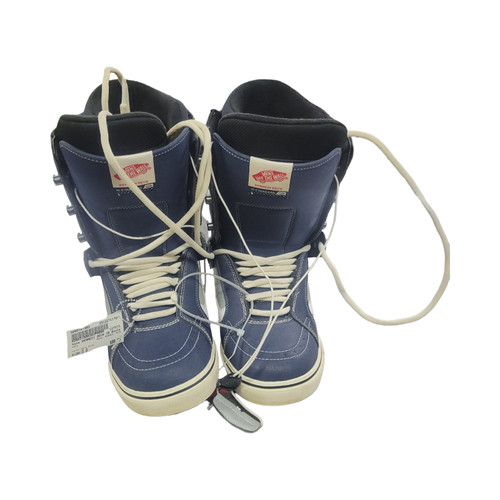 Vist Large View of Product Image Which is Used Vans KENNEDI DECK Mens Snowboard Boots Navy Blue Senior 8