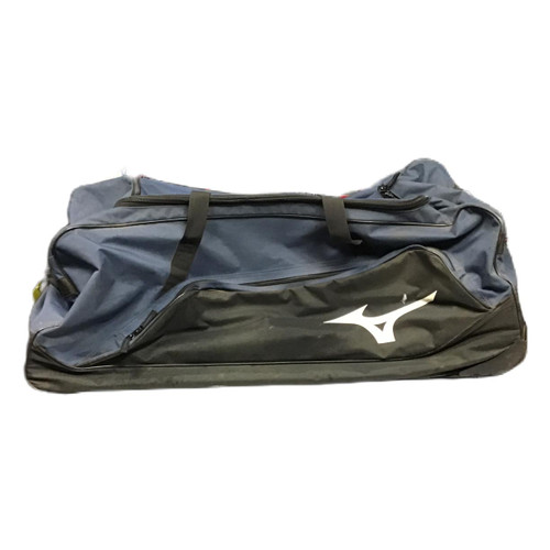 Vist Large View of Product Image Which is Used Mizuno Baseball MX Wheeled Bag Navy Blue
