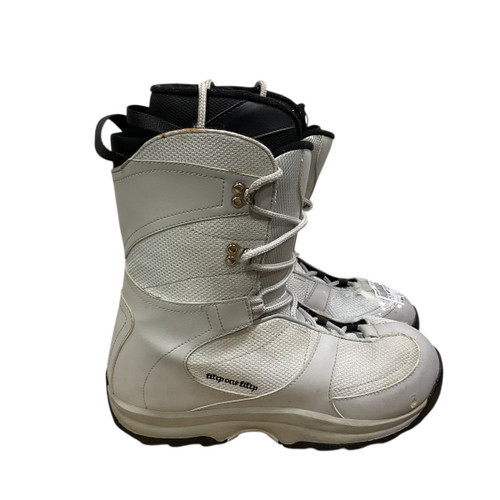 Vist Large View of Product Image Which is Used 5150 WOMENS SB BOOT Womens Snowboard Boots White Senior 9
