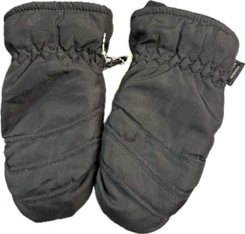 Vist Large View of Product Image Which is Used Outerwear Boys Gloves Black Youth