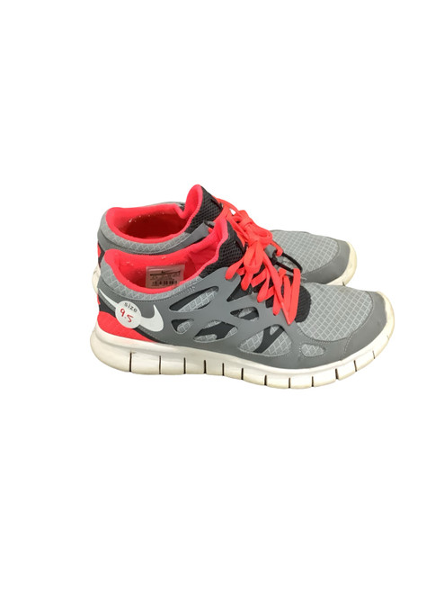 Vist Large View of Product Image Which is Used Nike WMNS FREE RUN+ 2 Running/X-Train Shoes W Grey Senior 9.5