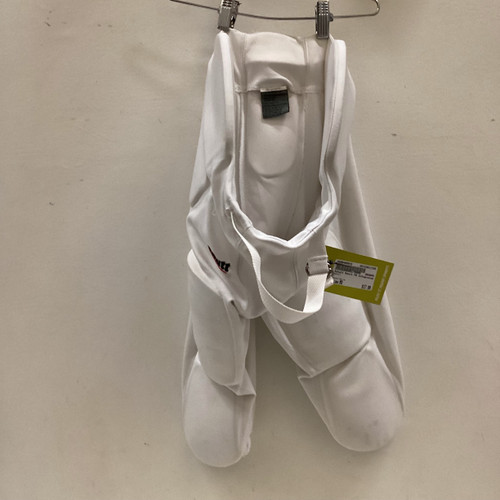 Vist Large View of Product Image Which is Used Schutt Adult FB Integrated Pants White MD