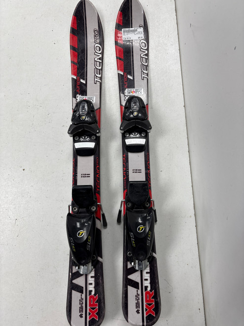 Vist Large View of Product Image Which is Used Tecno Pro XR JUNIOR Boys DH Ski/Binding White 80 cm