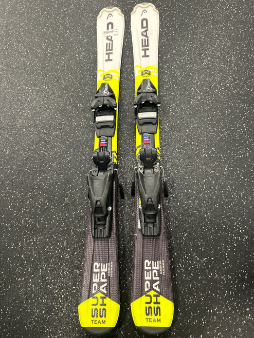 Vist Large View of Product Image Which is Used Head ERA 2.0 Boys DH Ski/Binding White 107 cm