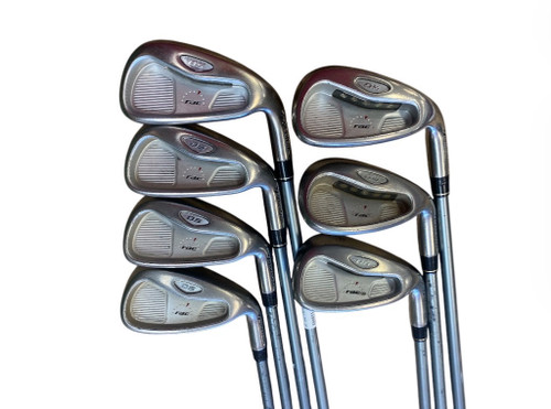 Vist Large View of Product Image Which is Used Taylormade RAC OS Womens Iron Set RH 5I-SW