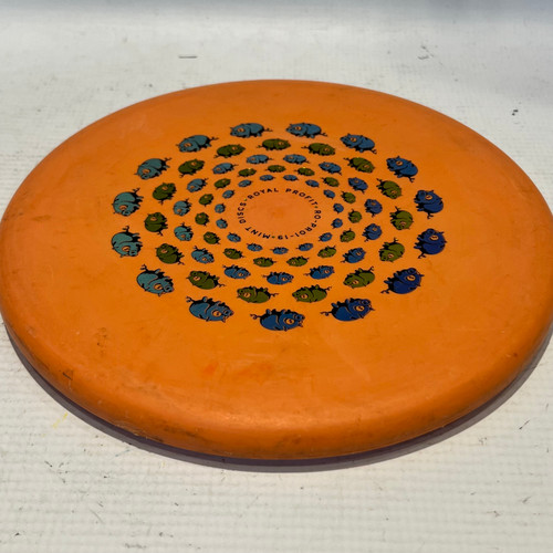 Vist Large View of Product Image Which is Used PIGS Disc Golf Putter Orange