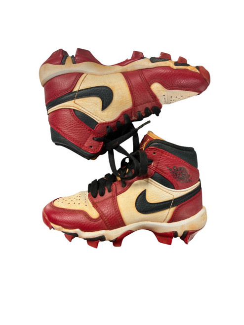 Vist Large View of Product Image Which is Used Nike AIR JORDAN BB/SB Cleats Red Youth 11.0