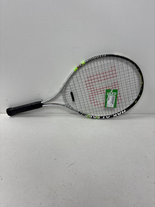 Vist Large View of Product Image Which is Used Wilson TITANIUM Adult Tennis Racquet Grey Unknown