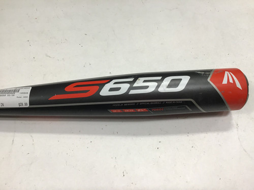 Vist Large View of Product Image Which is Used Easton S650 BB/SB High School -3 Bat 32"