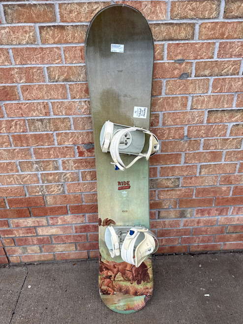 Vist Large View of Product Image Which is Used Ride MOUNTAIN Mens Board/Bindings Tan 159 cm