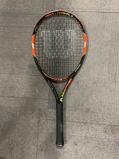 Vist Large View of Product Image Which is Used Wilson BURN 26S JR Junior Tennis Racquet Black 26"
