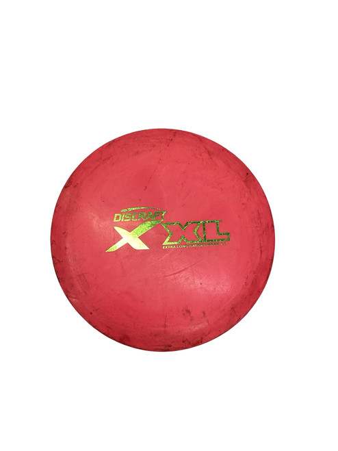 Vist Large View of Product Image Which is Used Discraft XL Disc Golf Driver Coral 168g