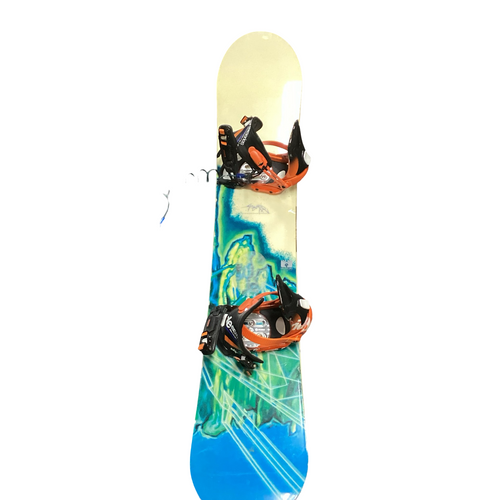 Vist Large View of Product Image Which is Used Burton BALANCE Mens Board/Bindings Royal Blue 153 cm