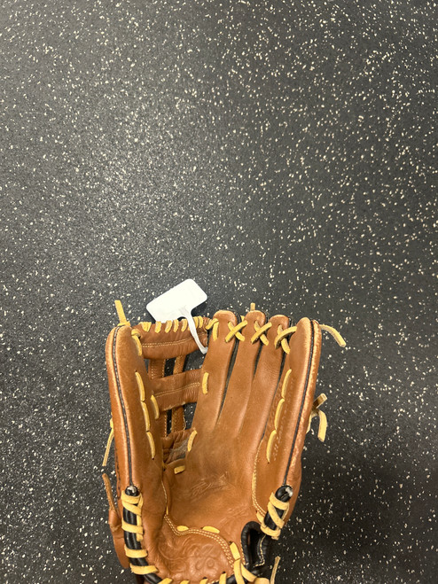 Vist Large View of Product Image Which is Used Rawlings P120GBH BB/SB Glove RH Throw Brown 12"