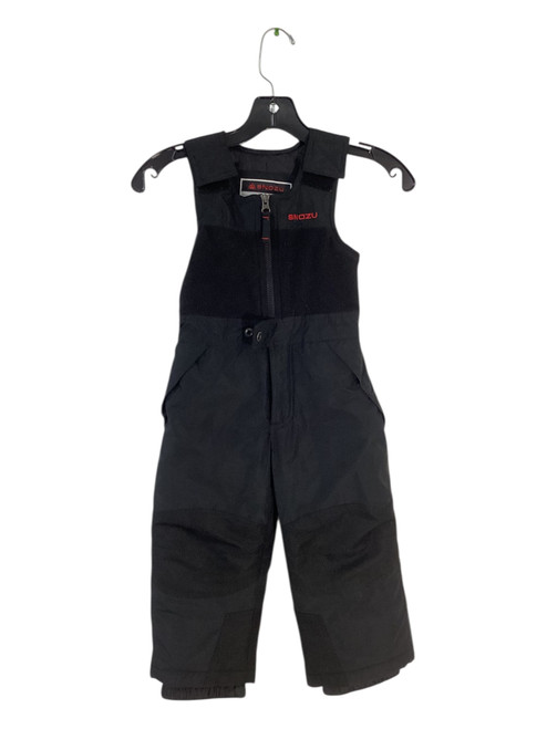 Vist Large View of Product Image Which is Used Snow Bibs Y Black SM