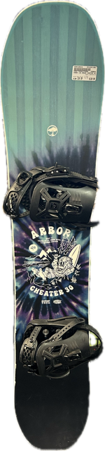 Vist Large View of Product Image Which is Used CHEATER 30 Girls Board/Binding Navy Blue 130 cm