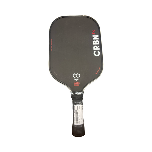 Vist Large View of Product Image Which is Used CRBN 3X Pickleball Racquet Black