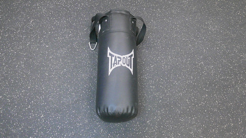 Vist Large View of Product Image Which is Used Tapout BAG Boxing Heavy Bag Black 40 lb
