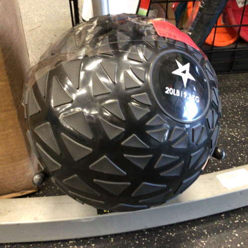 Vist Large View of Product Image Which is Used 4 STAR 20LB SLAM BALL Slam Ball Black 20 lb