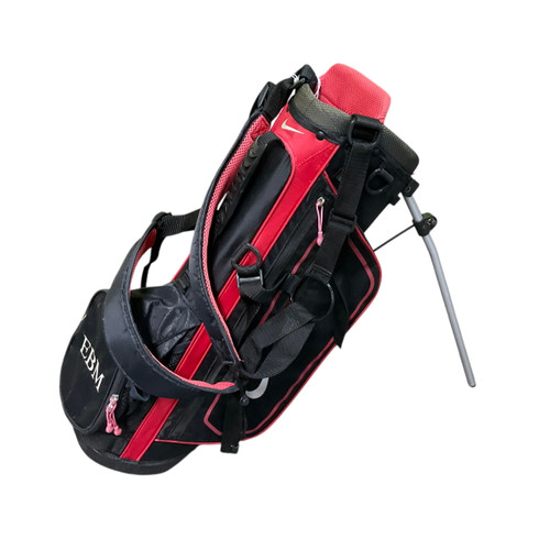 Vist Large View of Product Image Which is Used Nike JR STAND BAG Jr Stand Bag Black