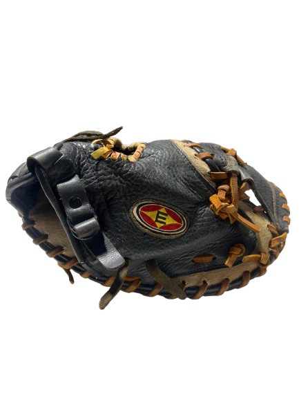 Vist Large View of Product Image Which is Used Easton EASTON BLACK MAJIC CATCHERS GLOVE RH TRO BB/SB Catchers RH Throw Black 30"