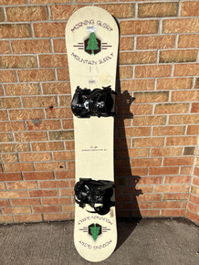 Vist Large View of Product Image Which is Used MORNING GLORY Mens Board/Bindings White 155 cm
