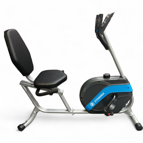 Vist Large View of Product Image Which is New STAMINA RECUMBENT BIKE