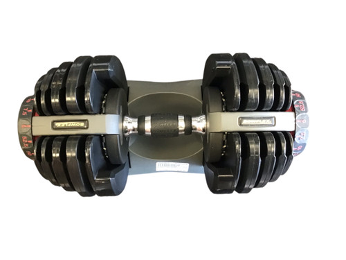 Vist Large View of Product Image Which is USED BOWFLEX ADJ DUMBBELLS 5-55 LB