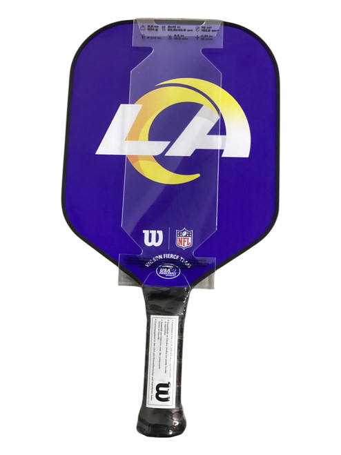 Vist Large View of Product Image Which is Used Wilson RAMS PB PADDLE Pickleball Racquet Royal Blue