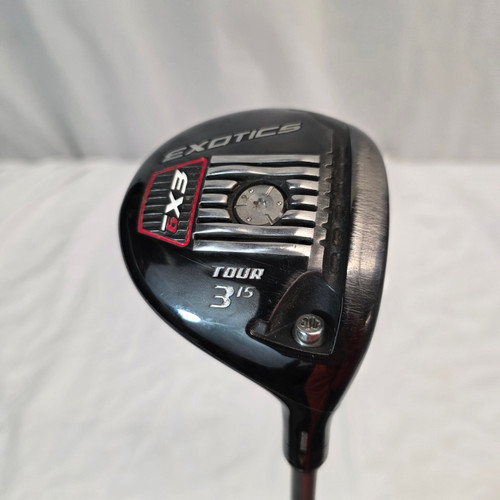 Vist Large View of Product Image Which is Used Tour Edge EXOTIC EX9 TOUR Mens Fairway Wood RH 3 Wood