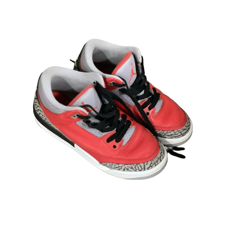 Vist Large View of Product Image Which is Used Jordan Basketball Shoes Y Red Senior 5.5
