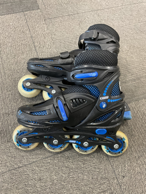 Vist Large View of Product Image Which is Used CRAZY SKATES INLINE Junior Aggressive Skates Black Junior 02