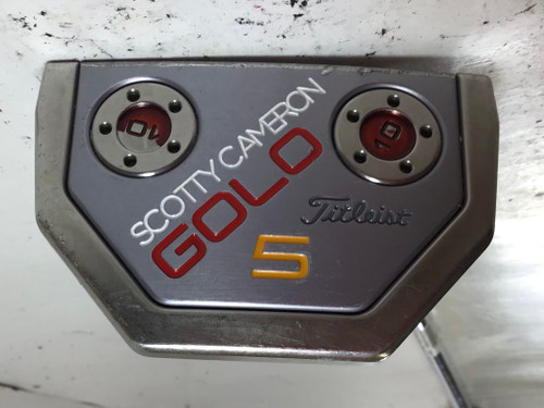 Vist Large View of Product Image Which is Used Titleist SCOTTY CAMERON GOLO 5 Mens Putter RH